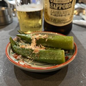 ぶた鉄-0905-おくらの浅漬