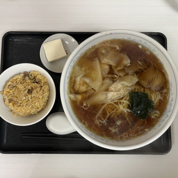 生駒軒-0906-半チャーハンラーメンセット