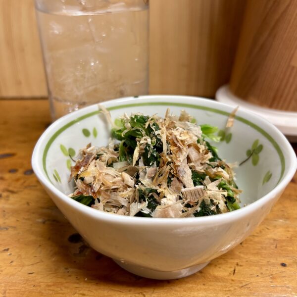 山酔_0929_ほうれん草のお浸し