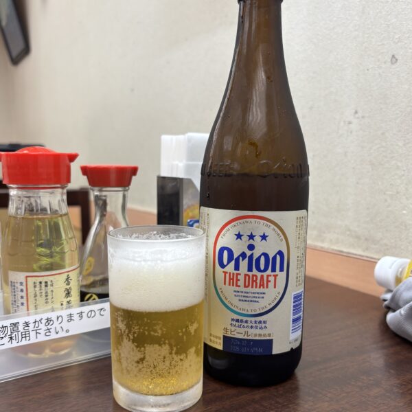 空港食堂-0420-オリオン瓶ビール２