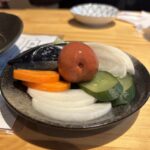 ぶた鉄-0905-つけものちょこっと盛り